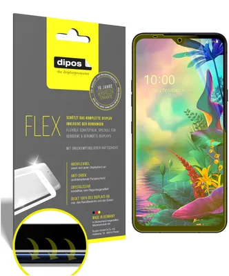Obrázek produktu pro 3x ochranná fólie pro LG G8X ThinQ, 100% pokrytí displeje, dipos Flex