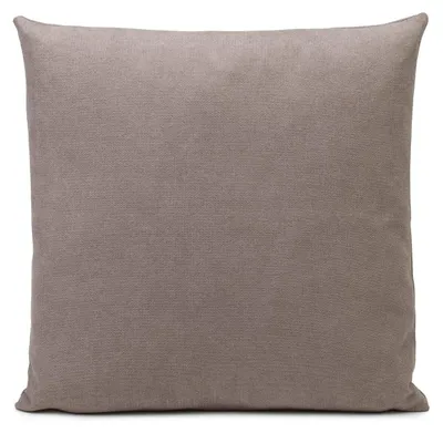 Produktbild von Gözze - Gefülltes Kissen mit Reißverschluss, Darco, 45 x 45 cm - Taupe