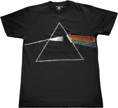 Obrázek produktu pro Pink Floyd - "Dark Side Of The Moon" Tričko pro muže/dámy Uni RO3794 (L) (Black)