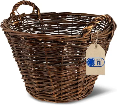 Produktbild von Creative Home Weidenkorb mit Zwei Henkel | Groß 50 cm