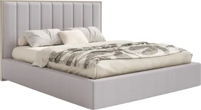 Image de Selsey Togents - Lit Tapissé 160x200 avec Housse Chenille et Tiroir de Lit, Gris