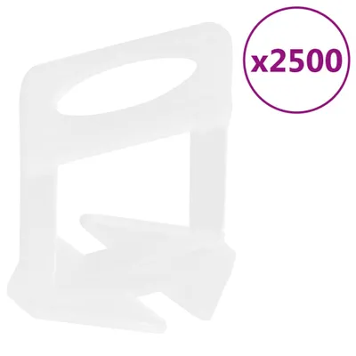 Obrázek produktu pro Nivelační spony pro dlaždice 2500 ks. 1 mm