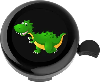 Productafbeelding van Fietsbel kinderen dinosaurus - Voor driewieler en loopfiets
