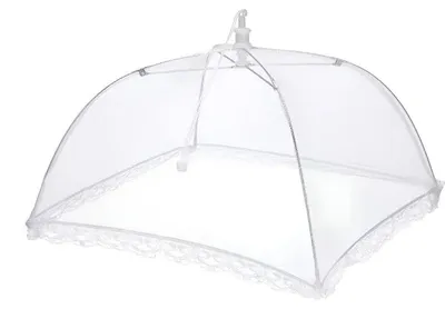 Produktbild von Verk 01855 Insektenschutzgitter für Lebensmittel 40 x 24,5 cm, weiß, 2 Stück