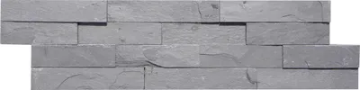 Produktbild von Verblendstein schiefer 60 x 15 cm schwarz