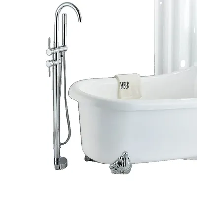 Produktbild von Badewannenarmatur, 360° Auslaufdrehung, Einhebelmischer, Chrom A