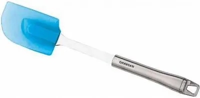 Obrázek produktu pro Silikonová stěrka s rukojetí z nerezové oceli 30 cm - Paderno