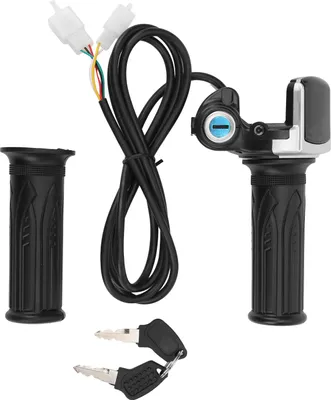 Produktbild von Elektrombike Twist Grip Lock Key Set LED -Indikator für Motorradscooter 48V