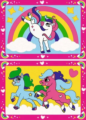 Produktbild von Zauberponys mit Regenbogen Ravensburger 23983