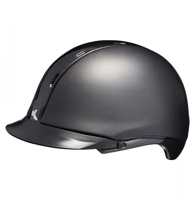 Produktbild von Reithelm Tara Black Matt Carbon M mit maxSHELL und Reflektor