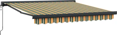 Zdjęcie produktu dla Markiza Zielony i Żółty 350 x 250 x 165 cm