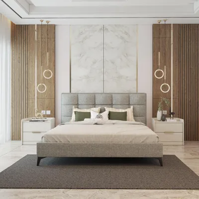 Produktbild von SISI Polsterbett Bett 160×200 cm, ohne Matratze, Stoffbezug, Aragon 90