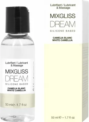 Image de Mixgliss - Lubrifiant Silicone Camelia Blanc Dream 50 Ml