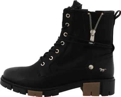 Image de Mustang Veterschoenen Hoog  Veterschoenen Hoog - Zwart - Maat 40