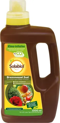 Produktbild von Solabiol® Bennnessel Sud für schädlingsanfällige Pflanzen 1 Liter Konzentrat