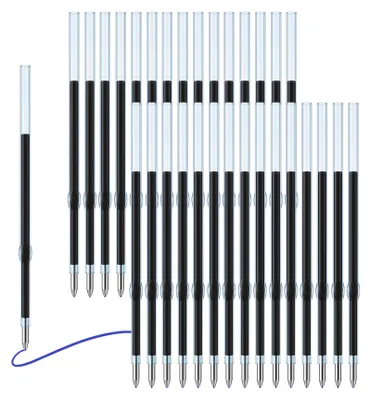 Kugelschreiberminen blau, 30 Stück, 0,7 mm, Standard