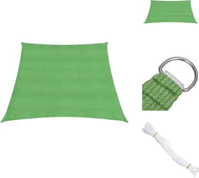 Obrázek produktu pro vidaXL Markýza 160 g/m² světle zelená 3/4x2 m HDPE - Slunečníky a sluneční clony