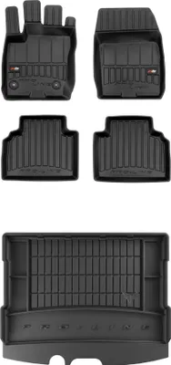 Produktbild von FROGUM Gummimatten Auto Fußmatten + Kofferraummatte für Ford Tourneo Courier