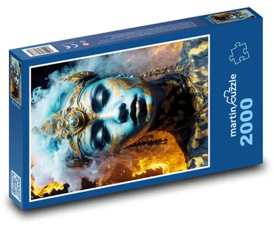 Produktbild von martinpuzzle - Puzzle 2000 Teile - Frau - Mädchen, Porträt