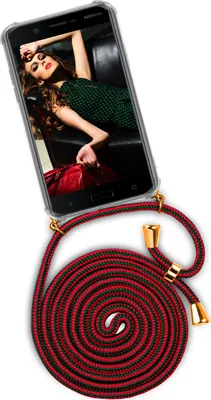 Produktbild von TWIST-Case + TWIST-Cord für Nokia 5, Farbe:Ciao Bella (Gold)