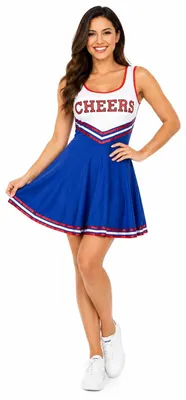 Produktbild von USA Cheerleader Kostüm für Damen | Kleid Größe: 40/42