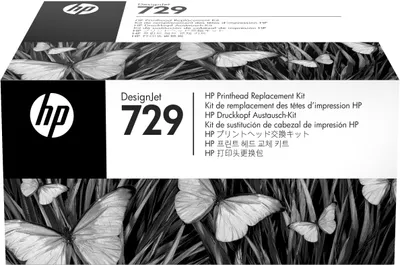Produktbild von HP 729 - Original - DesignJet - Druckkopf-Austauschset - für DesignJet T730, T830