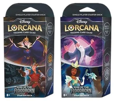 Produktbild von Lorcana Rise of the Floodborn: 2 Starter Deck Set
