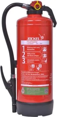 Produktbild von Jockel S6JX GREEN E 21 - Auflade-Schaum-Feuerlöscher GREEN E, 6L, EN3, 21 A, 113 B = 6LE, inkl. Prüfplakette
