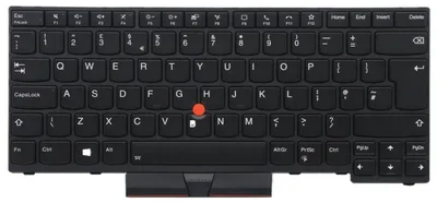Produktbild von Lenovo ThinkPad P14s - Tastatur - QWERTY - Schwarz
