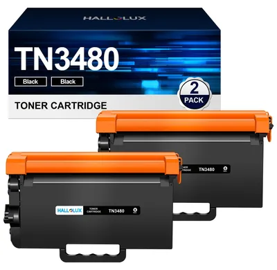 Produktbild von HALLOLUX TN3480 TN-3480 Toner Kompatible für Brother TN3480 TN 3480 TN-3430 TN3430 TN 3430 Toner für Brother HL-L5100DN MFC-L5750DW HL-L5000D HL-L5200DW HL-L6400DW MFC-L5700DN MFC-L5700DW (2-Pack)
