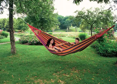 Produktbild von Tropische PARADISO Gartenhängematte