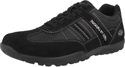Produktbild von Dockers by Gerli Sneaker in Übergrößen Schwarz 54HT001-204120 große Herrenschuhe, Größe:45