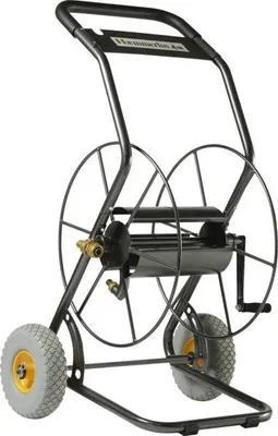 Produktbild von Robuster Schlauchwagen mit 2 pannensicheren Rädern, 85m (19mm) Schlauchkapazität