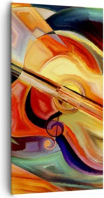 Produktbild von Bild auf Leinwand - Leinwandbild - Abstraktion modern - 65x120cm - Wand Bild - Wanddeko - Leinwanddruck - Bilder - Kunstdruck - Wanddekoration - Leinwand bilder - Wandkunst - PA65x120-3669