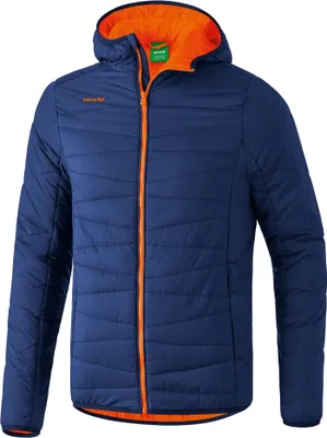 Produktbild von Erima Steppjacke new navy/orange fire S