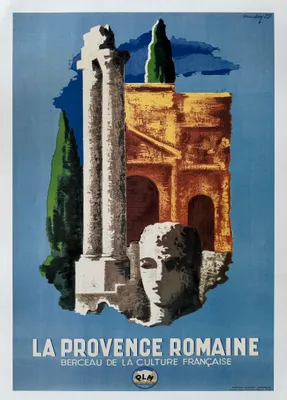 Productafbeelding van La Provence Romaine - Poster/Affiche, 50x70 cm