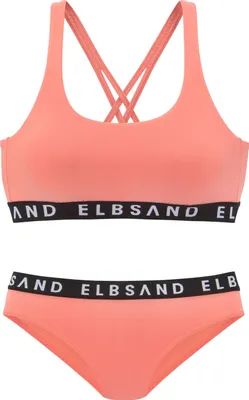Produktbild von Elbsand Bustier-Bikini lachs Größe 42 Cup C/D