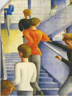 Produktbild von ARTland Wandbild, selbstklebend Bauhaustreppe. 1932 Größe: 45x60 cm