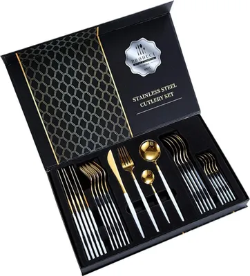Obrázok produktu pre LUXITO Orion Prestige Gold 24-dielna súprava príborov pre 6 osôb