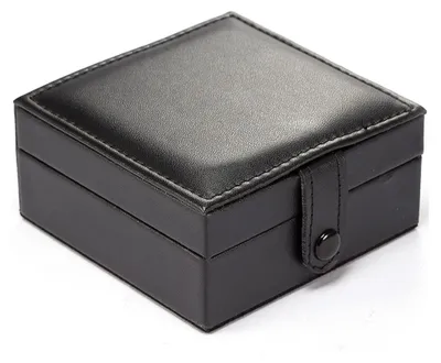 Image de Boîte de rangement pour montre - SimilicuirPolyuréthane- Noir