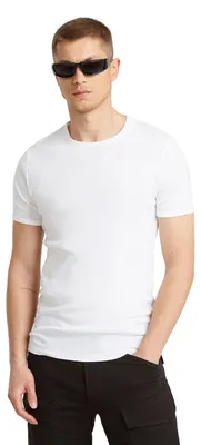 Obrázok produktu pre G-STAR tričko 2 Pack R-Neck T-Shirts 2 Pack Basic Round Neck Rib Jersey