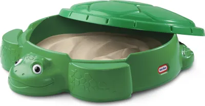 Produktbild von Little Tikes Turtle Sandbox, 1084,8 mm, 956,1 mm, Kunststoff, Grün, Sandkasten