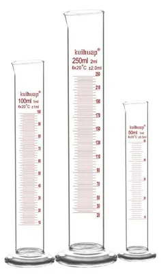 Productafbeelding van Borosilicaat Glas Maatcilinder tot 2000ml