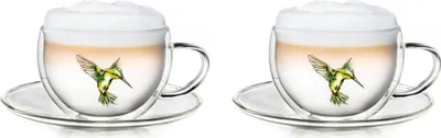 Produktbild von 2er Thermo-Tasse "Hummi", 2xgrün