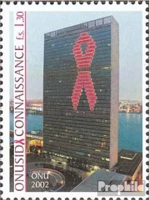 Produktbild von Briefmarken UNO - Genf 2002 Mi 456 (kompl.Ausg.) gestempelt Aids-Bekämpfung