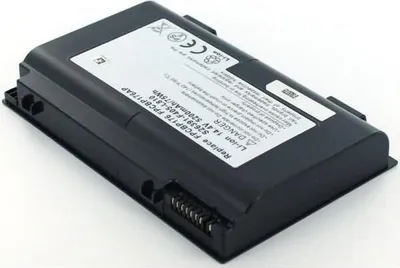Produktbild von Akku für Fujitsu-Siemens Celsius Mobile H250 Li-Ion 14,4 Volt 4400 mAh schwarz.