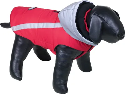 Produktbild von Nobby Hundemantel Reflect rot, Rückenlänge: 48 cm