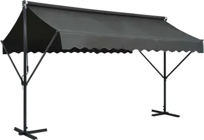 Produktbild von Freistehende Markise 400x300 cm Anthrazit