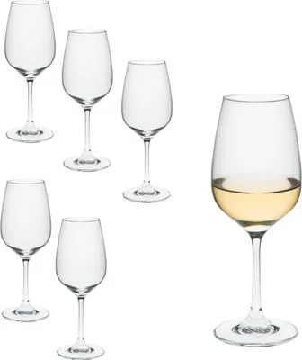 Produktbild von Rona Weißweingläser Serie Ratio 340 ml, Weißweinglas mit klassischer Form, spülmaschinenfest,