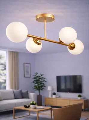 Zdjęcie produktu dla Euro-Lamp Lampa Sufitowa Bono 4 złoty 4x60W PRODUCENT
